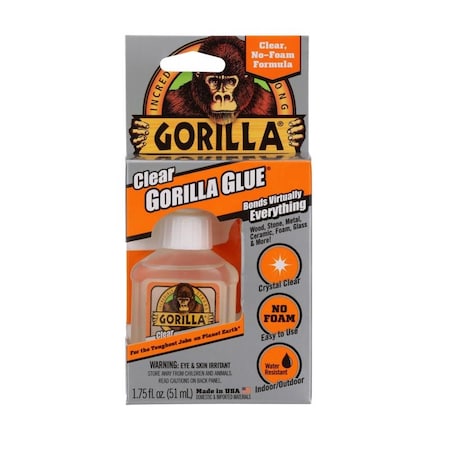 Gorilla Glue All Purpose Glue, White, 1.75 fl oz, 5 PK 4500102